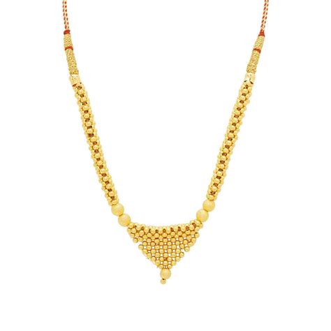 Whp Jewellers Womens 22kt Gold Necklace Bis Hallmark Chain Necklace