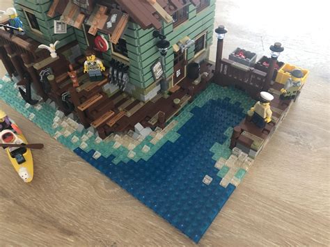 Lego Moc Pier Extension For The Old Fishing Store By Tob Bricks