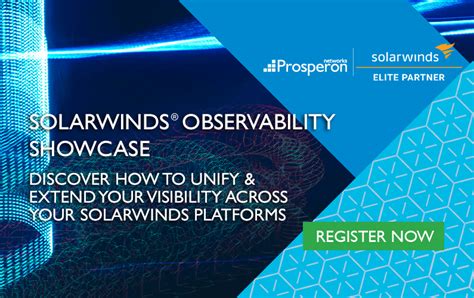 Event Solarwinds Observability Showcase