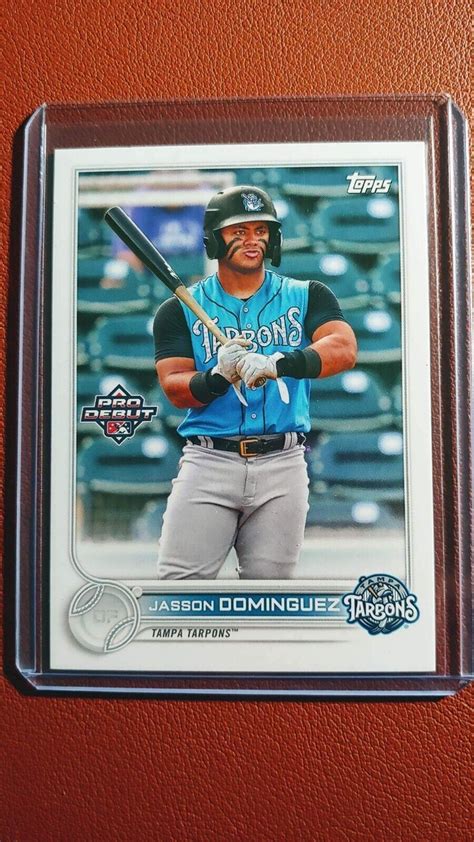 Topps Pro Debut Jasson Dominguez Base Image Variation Sp Pd