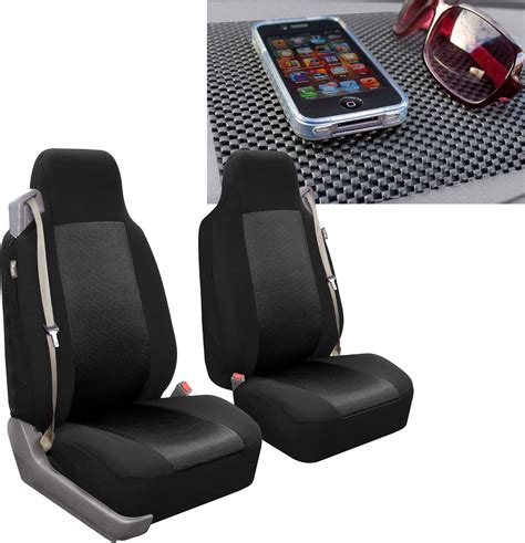 Amazon TLH All Purpose Built In Seatbelt Classic Cloth Seat Covers