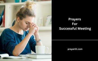 32 Powerful Prayers For Successful Meeting (2025) - PrayerLit