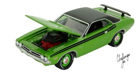 Go On Green Johnny Lightning 1971 Rt Challenger Of The Day