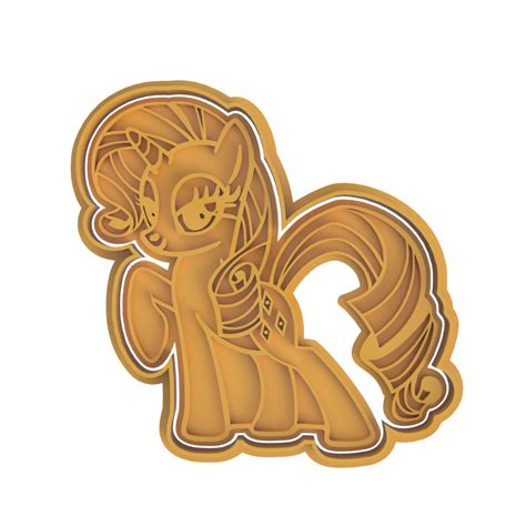 Descargar archivo STL Juego de 5 cortadores de galletas Pony Diseño