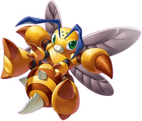 File Funbeemon Liberator Png Wikimon The 1 Digimon Wiki