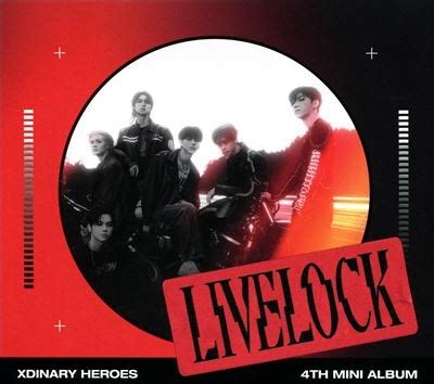 Xdinary Heroes Livelock 4th Mini Album Digipack Ver ランダムバージョン