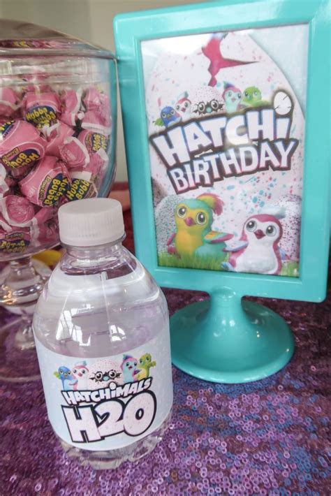 Easy Hatchimal Birthday Party Ideas & Free Printables