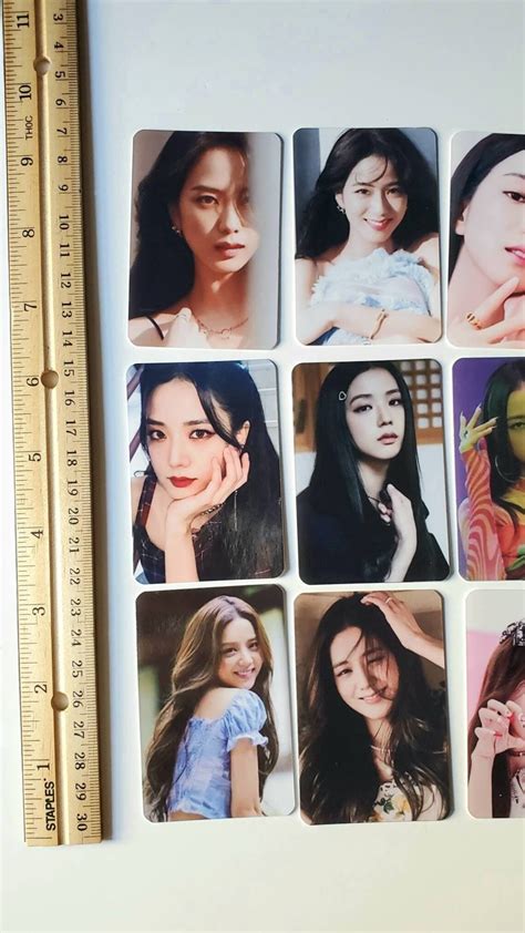 Blackpink Jisoo Photocards Set Of 12 Etsy