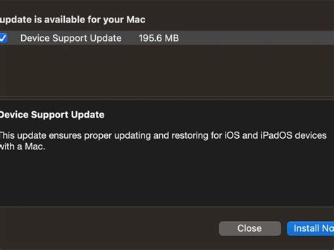 Apple releases "Device Support Update" for macOS Big Sur | ZDNet