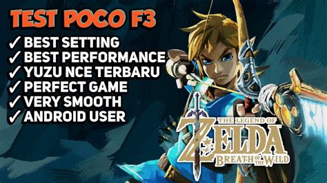 The Legend Of Zelda Breath Of The Wild Poco F Yuzu Nce Emulator