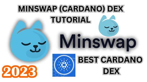 Minswap Cardano Tutorial Minswap Dex Youtube