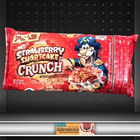 Cap’n Crunch’s Strawberry Shortcake Crunch - The Junk Food Aisle