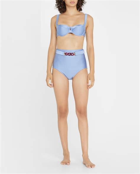 Zimmermann Cira Balconette Bikini Top Neiman Marcus