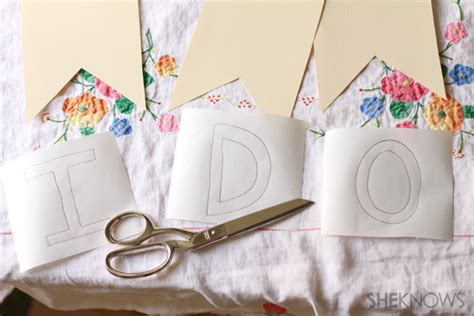 DIY wedding banner – SheKnows