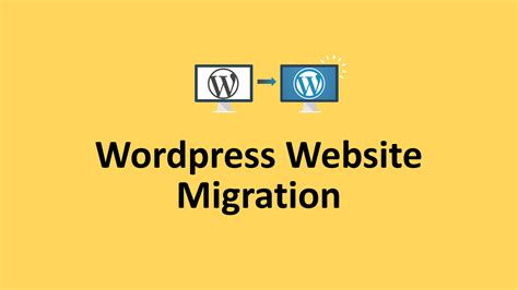 How To Migrate Your Wordpress Website Or How To Clone Wordpress