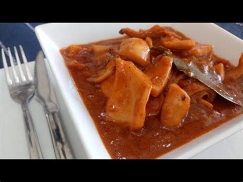 Receta Calamares En Salsa Americana Karlos Argui Ano Quiero Fruta