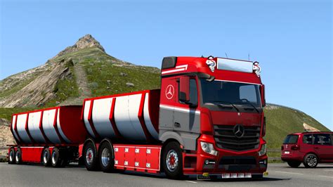 Ets X Mercedes Actros Asphalt Tandem