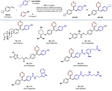 Visible Light Driven Three Component Reductive 1 2 Diarylation Of