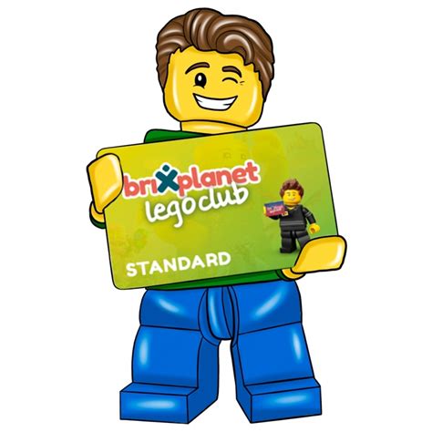 Fidelity Card Brixplanet Lego Club Standard Edition Brix Planet