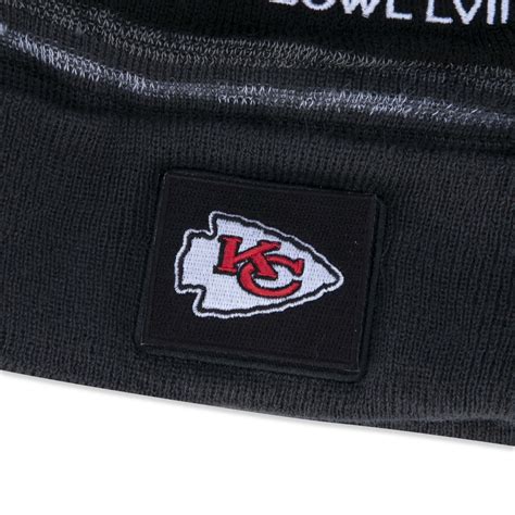 Gorro New Era Kansas City Chiefs Super Bowl Lvii Sideline Preto