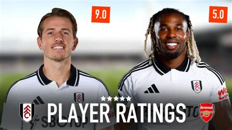 Player Ratings Fulham Arsenal Fulhamish