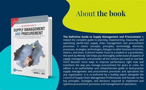 Definitive Guide To Supply Management And Procurement Principles And Strategies For