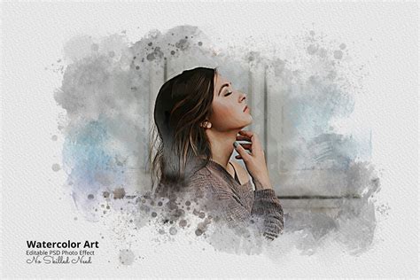 Painting Watercolor Realistic Effect - Design Cuts