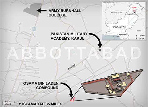 Osama Bin Laden Killed: Map of Compound - ABC News