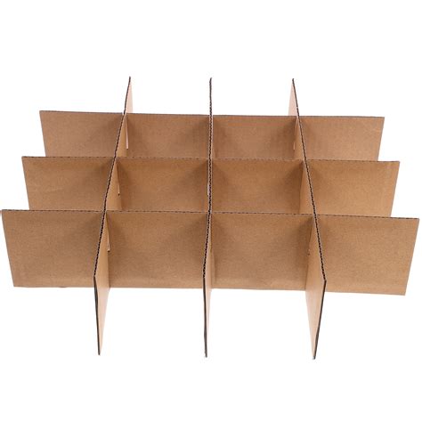 Carton Partitions Corrugated Cardboard Storage Boxes Wine Bottle