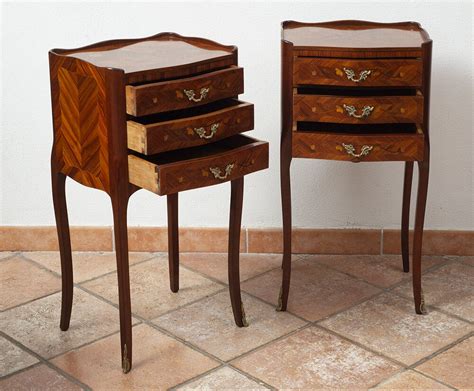 Pair Of French Bedside Tables In Kingwood Antiques Atlas