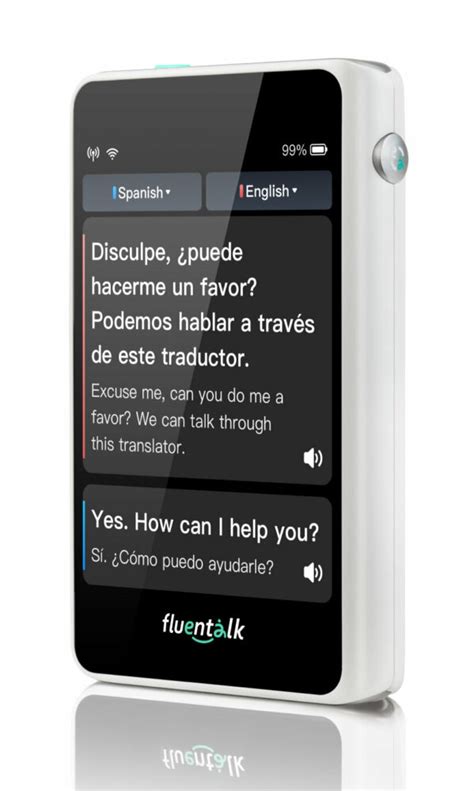 Fluentalk T Mini Translator Converts Texts And Images In Languages