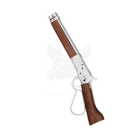 WINCHESTER 1873 (Real Wood) Rifle Replica - silver - Combat UK