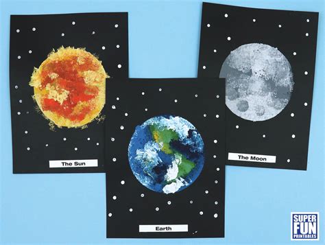 Solar System Art Project for Kids - Etsy