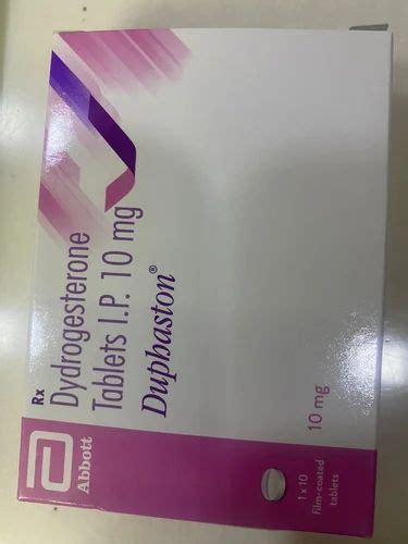 Duphaston Mg Dydrogesterone Tablet Packaging Type Box At Rs