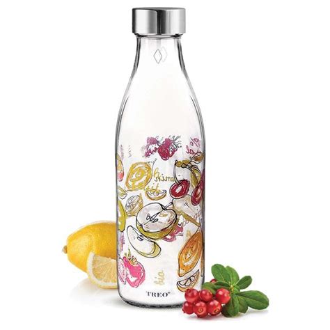 Treo Ivory Premium Assorted Colour Glass Bottle 1 L Jiomart