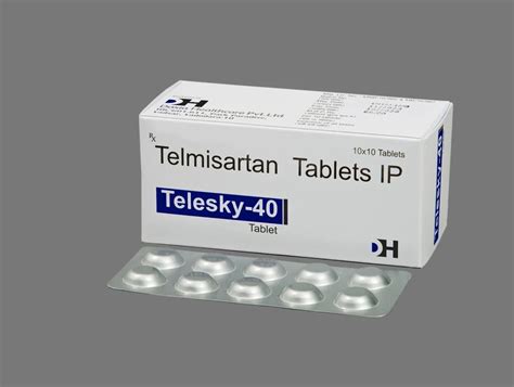 Telmisartan Mg Tablet At Rs Box Telmisartan Tablets In