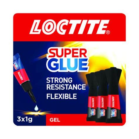 Loctite Super Glue Mini Trio Power Gel 3x1g LO06098 Super Glue