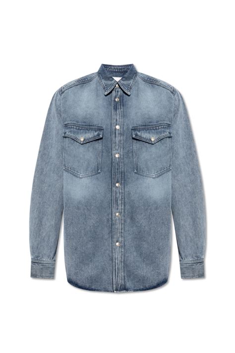 Marant ‘tailly Denim Shirt Mens Clothing Vitkac