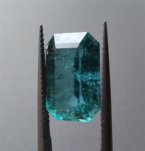 Bluish Green Emerald Ct Catawiki