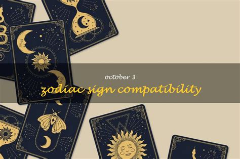 Unlock The Secrets Of October 3 Zodiac Sign Compatibility | ShunSpirit