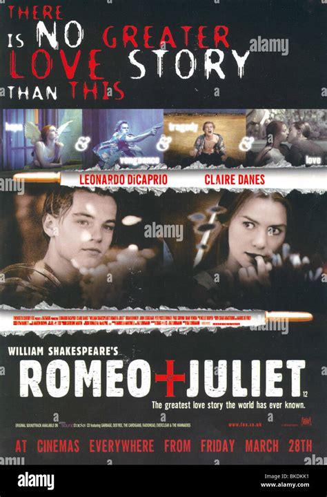 ROMEO AND JULIET -1996 POSTER Stock Photo - Alamy