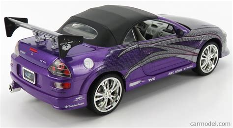 Ertl 33683 Echelle 1 18 Mitsubishi Roman S Eclipse Spider 2001 Fast And Furious Ii 2003