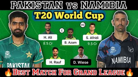 Pak Vs Nam Dream11 Team Prediction Nam Vs Pak Dream11 Pakistan Vs