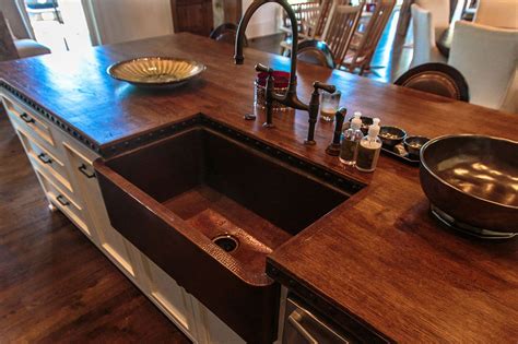 Image Result For Copper Sink Butcher Block Ikea Wood Countertops