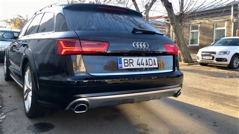 Audi A6 Allroad 3 0 BiTDI Cold Sound Exhaust Kufatec YouTube