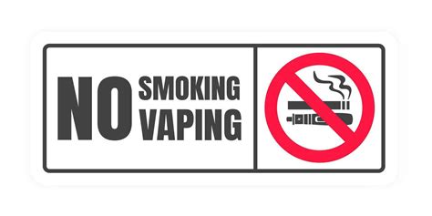 No smoking no vaping sign. Forbidden sign icon isolated on white ...