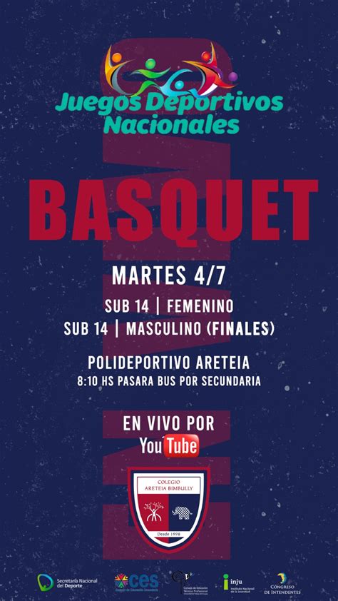 B Squetbol Sub Martes De Julio Colegio Areteia Bimbully