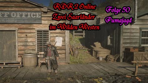 Red Dead Redemption Online Zwei Saarl Nder Im Wilden Westen Folge