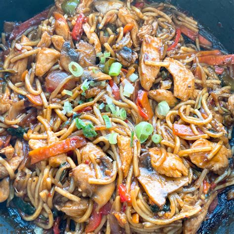 Chow Mein Stir Fry Noodles Tiers