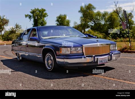 Lowrider Cadillac California Usa Stock Photo Alamy